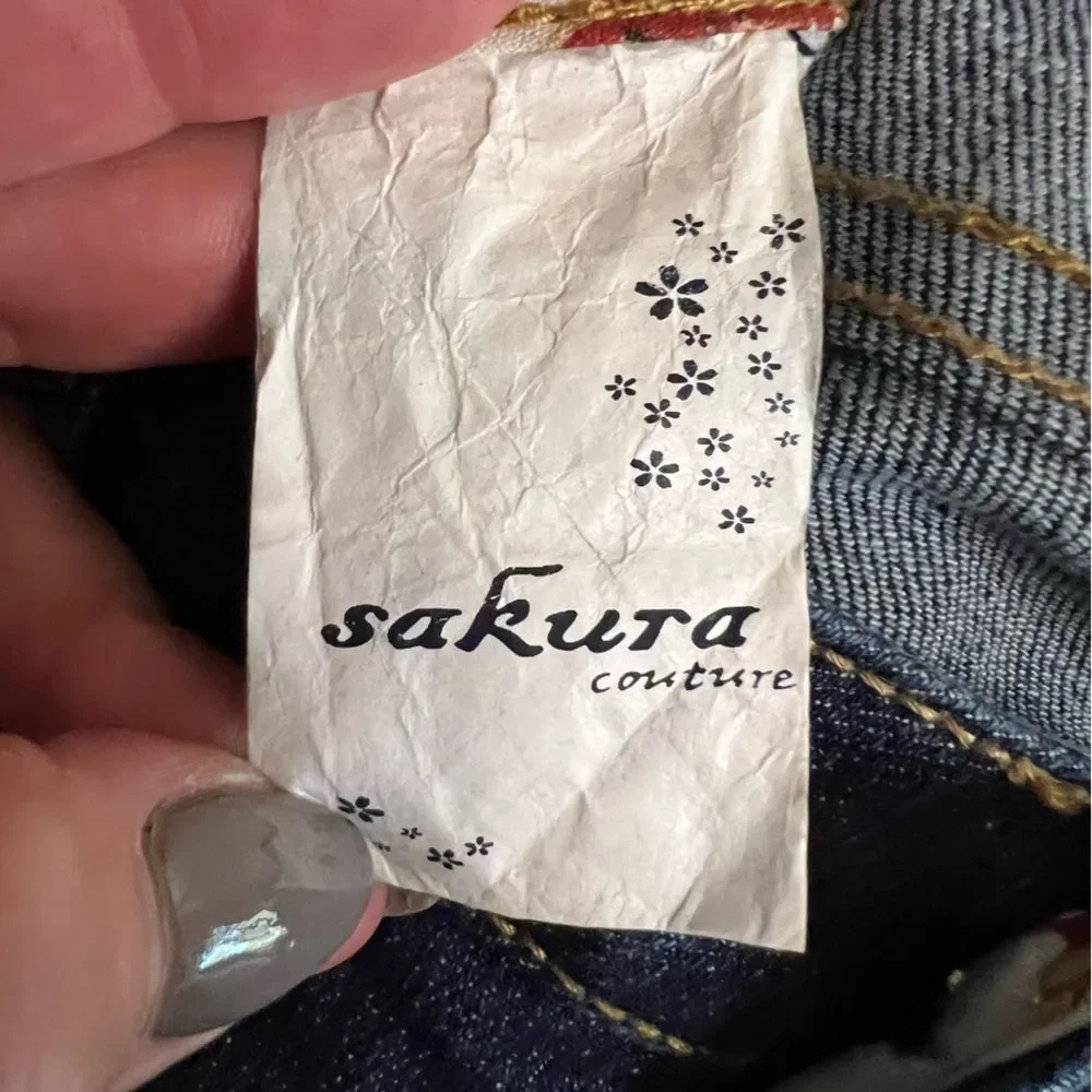 Sakura mid rise bootcut jeans 🌺 excellent quality 🌺 size 14